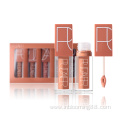 Multi Liquid 5 Colors Cosmetics Lip Gloss Suit